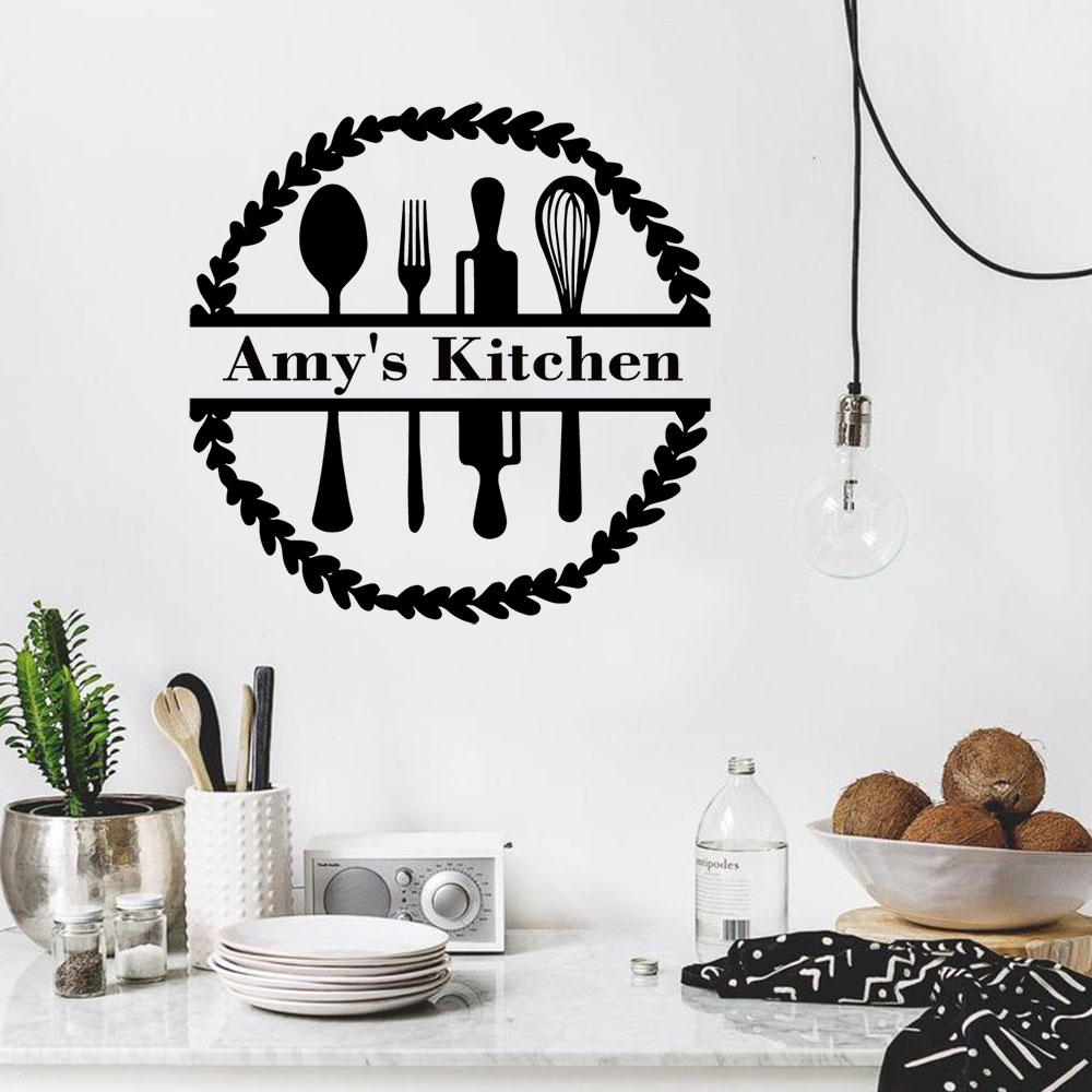 Home Decor Wall Stickers - 1 шт. креативная кухонная утварь с