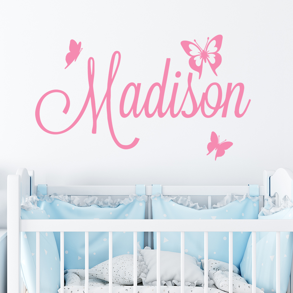 Home Decor Wall Stickers - 1 шт., новый дизайн, персонализированное имя,