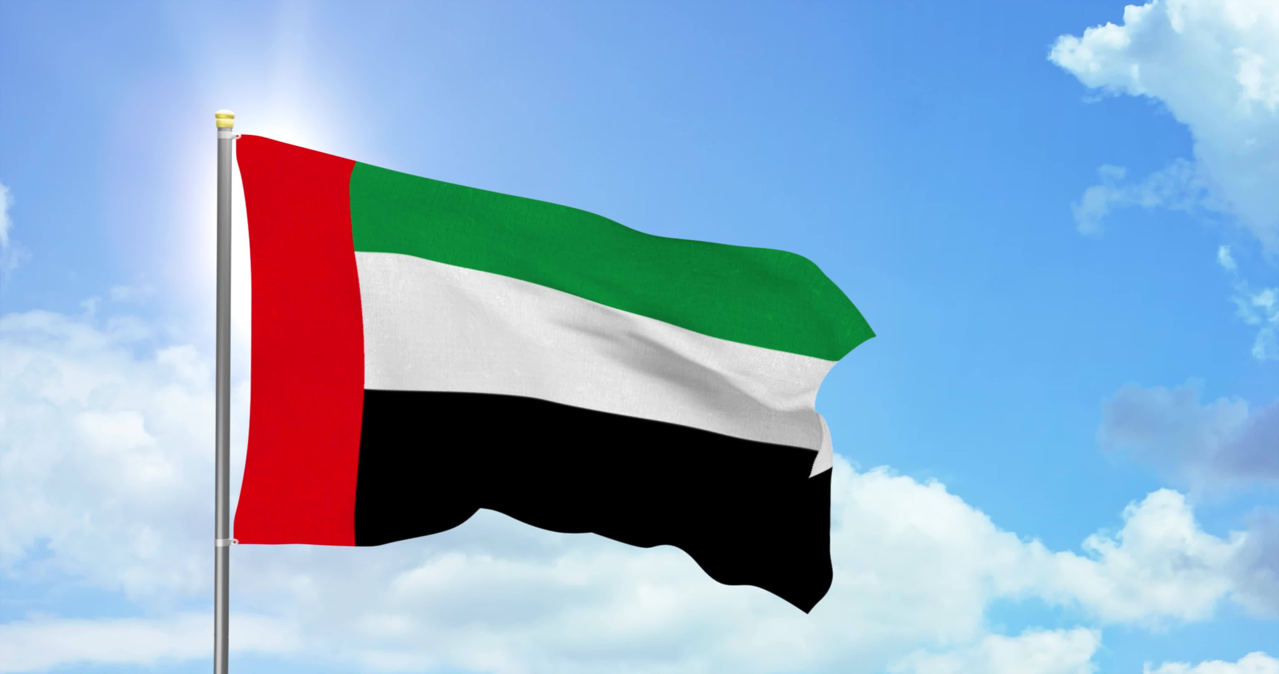 Home Decor Uae - (ТИКИ ФЛАГ) Флаг Объединенных Арабских Эмиратов,