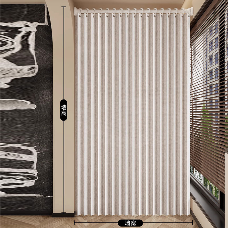 Room Divider Screen - Складная дверь-гармошка, выдвижная плиссированная перегородка, портативная