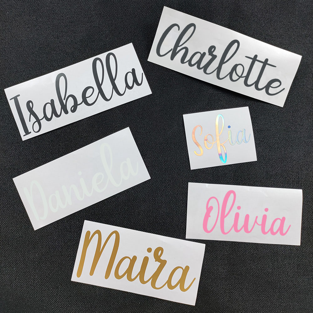 Home Decor Wall Stickers - 1 шт., съемная наклейка с именем