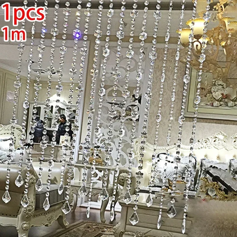 Room Divider Screen - Хрустальные стеклянные бусины, занавески, аксессуары, украшения,