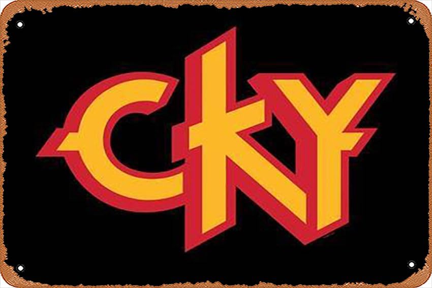 Home Decor Logo - Металлическая табличка с логотипом CKY -