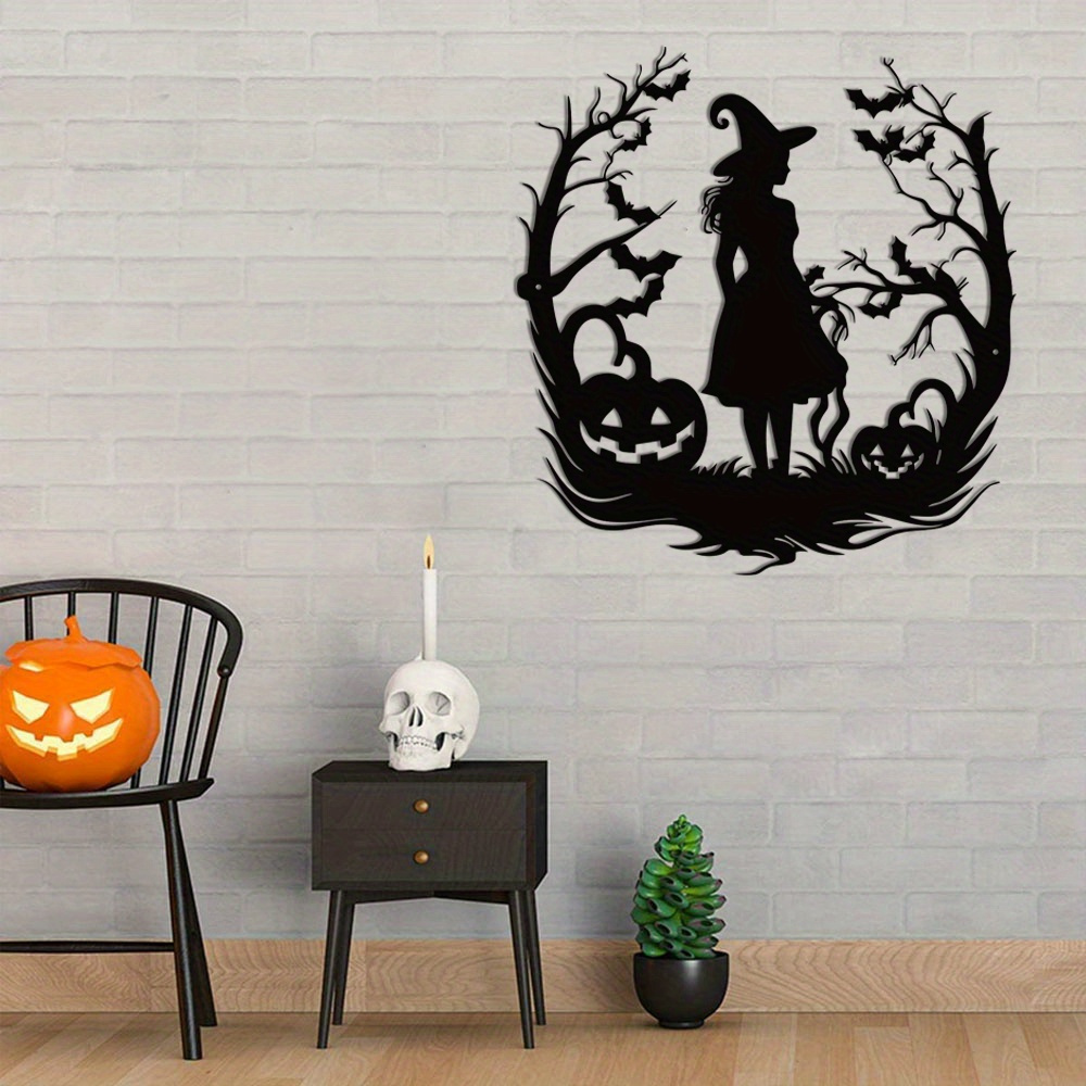 Home Decor Logo - Металлическая декоративная табличка «Ведьма» (SVG) для
