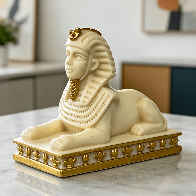 Home Decor Egypt - Статуэтка египетского сфинкса из смолы цвета