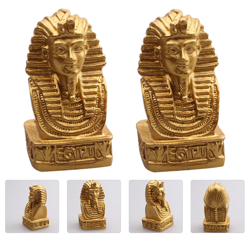 Home Decor Egypt - 2 шт. статуэтки из смолы в