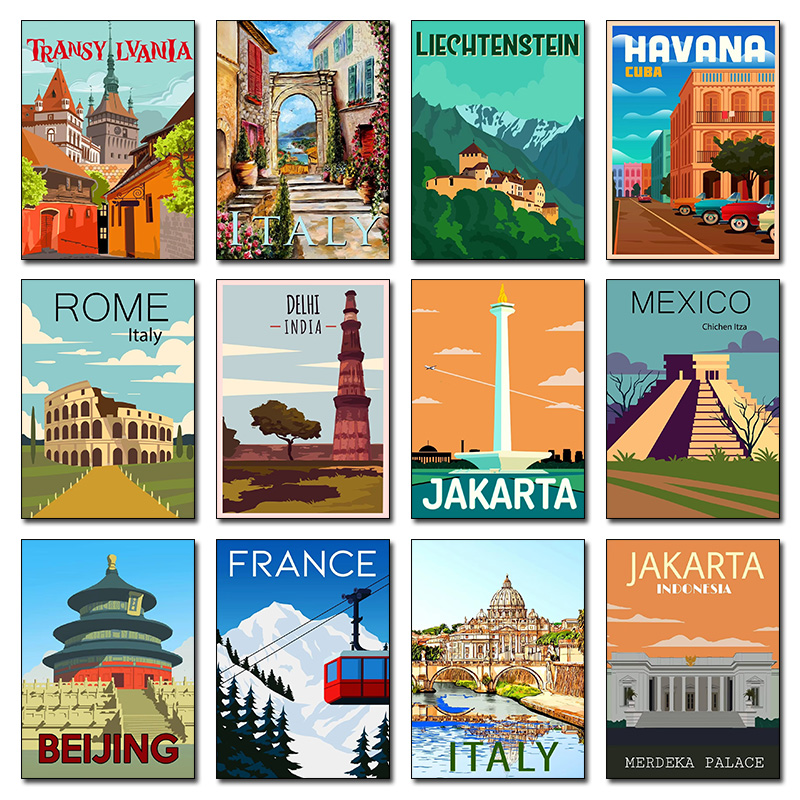 Home Decor Jakarta - Современные достопримечательности городов: Пекин, Мексика, Италия,