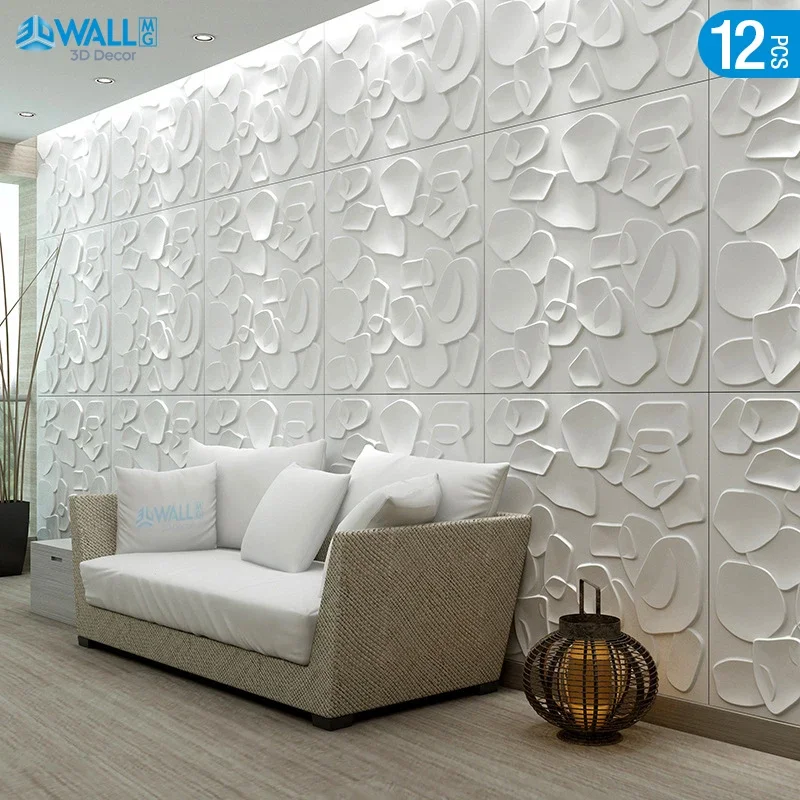 Home Decor Wall Panels - 12 шт. 50x50 см 3D настенная