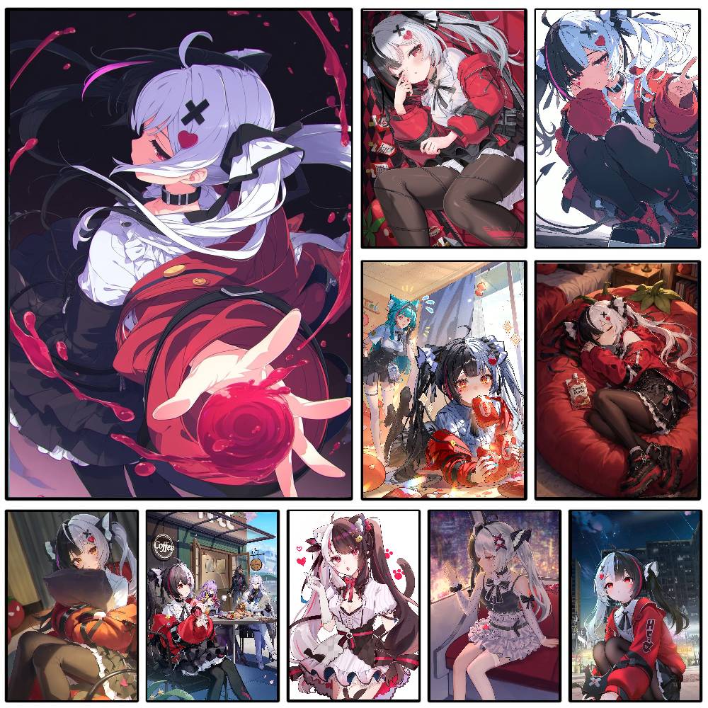 Home Decor Nte - Постеры Lacrimosa Anime N-NTE для гостиной,