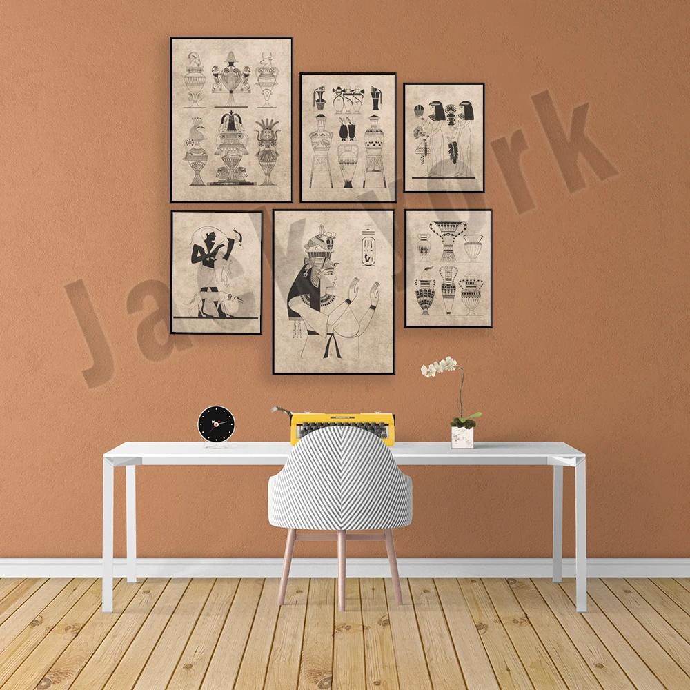 Vintage ancient egypt poster,  – обзор и цена Home Decor Egypt