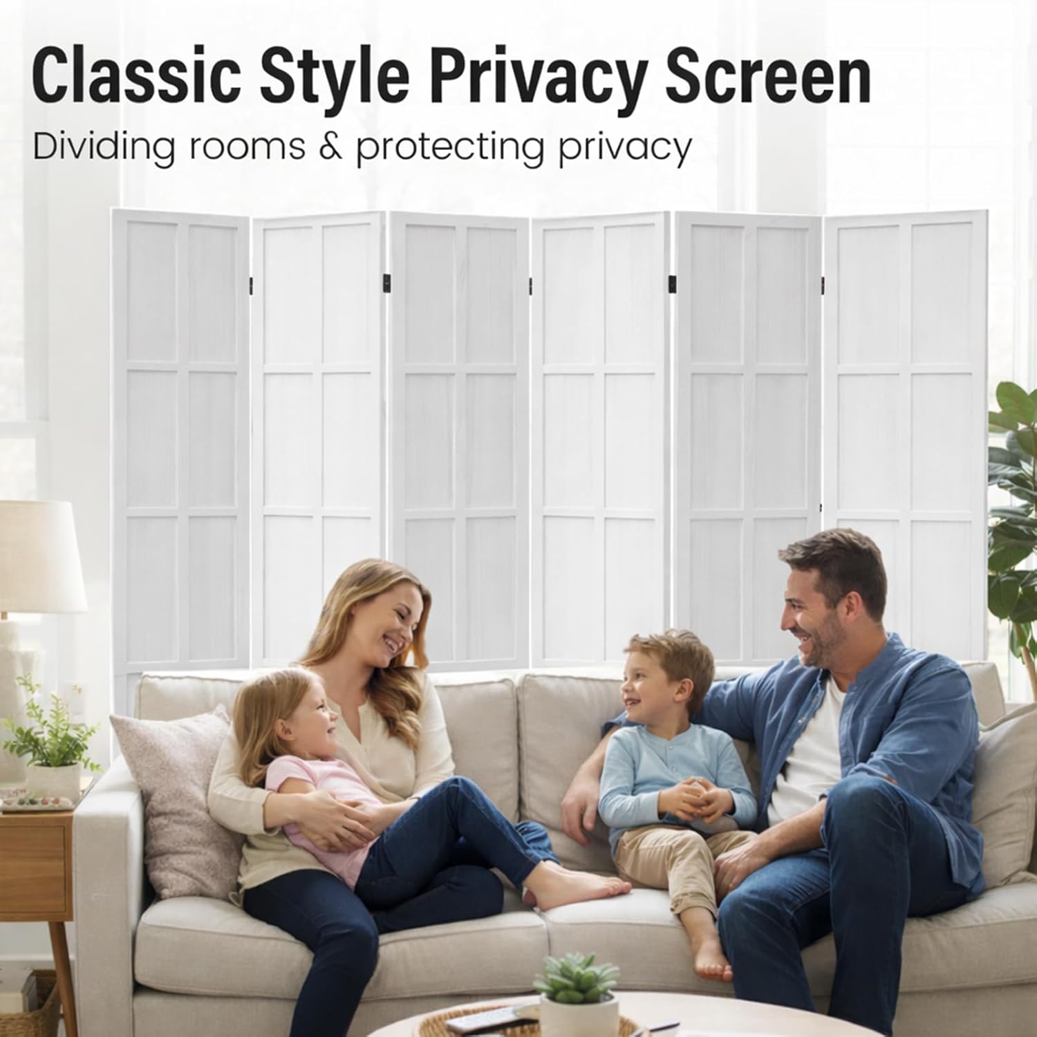 Шестипанельная деревянная пере – обзор и цена Room Divider Screen
