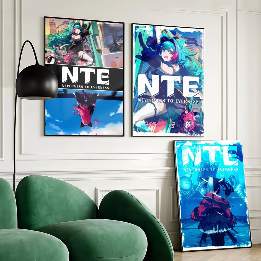 Плакат NTE N-Neverness To E-Ev – обзор и цена Home Decor Nte