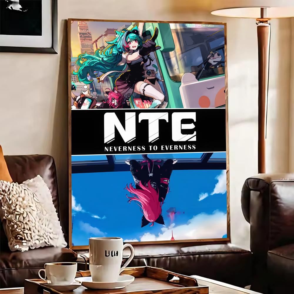 Плакат NTE N-Neverness To E-Ev – обзор и цена Home Decor Nte