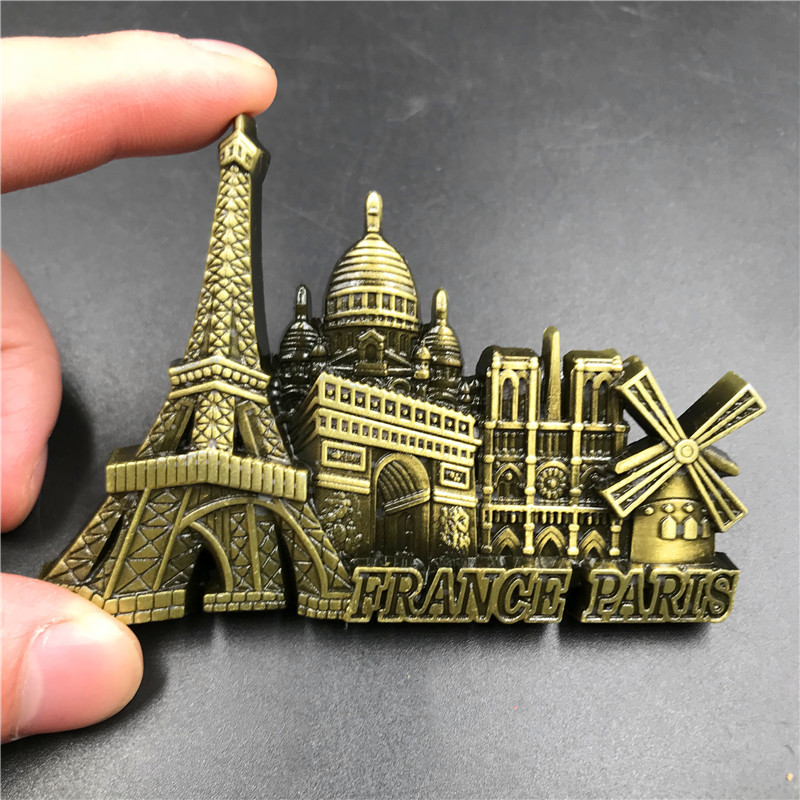 Франция Париж Металл 3D Милый  – обзор и цена Home Decor Egypt