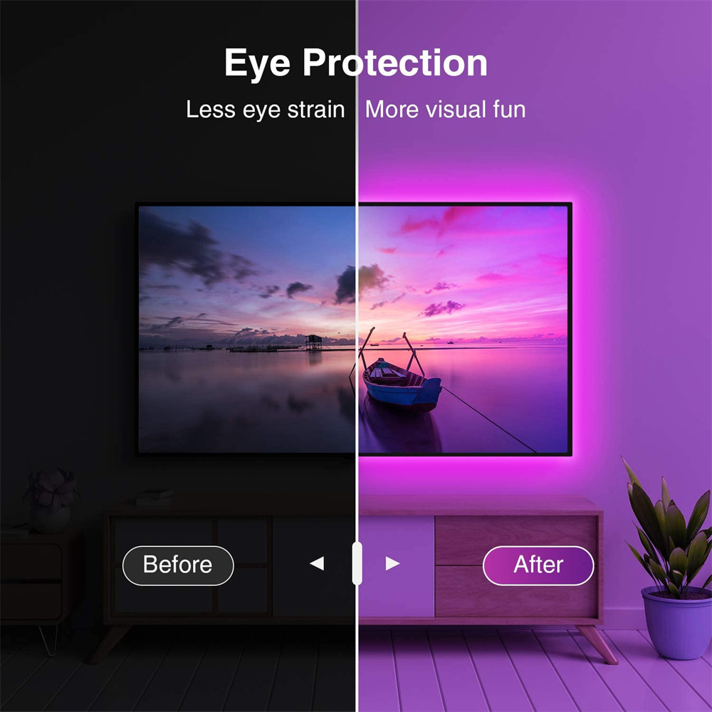 RGB5050 ТВ светодиодная подсве – обзор и цена Home Decor App