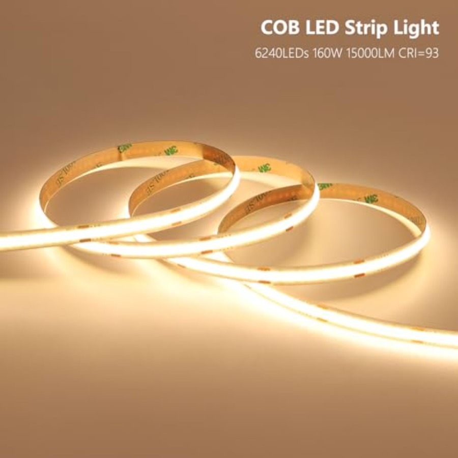 Светодиодная лента COB 24В, 20 – обзор и цена Led Strip Lights
