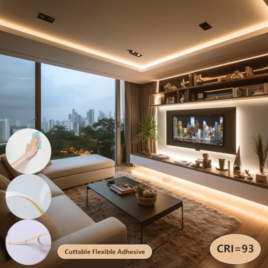 Светодиодная лента COB 24В, 20 – обзор и цена Led Strip Lights