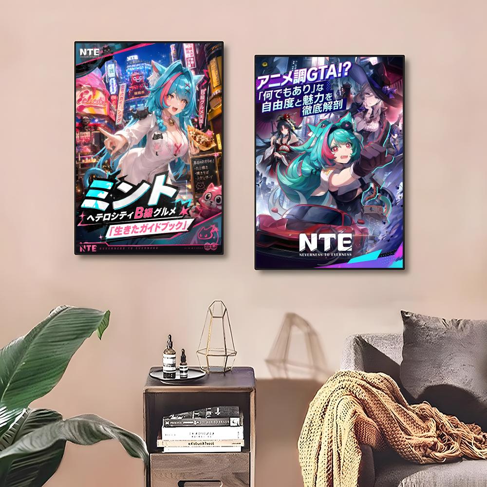Постер NTE N-Neverness To E-Ev – обзор и цена Home Decor Nte