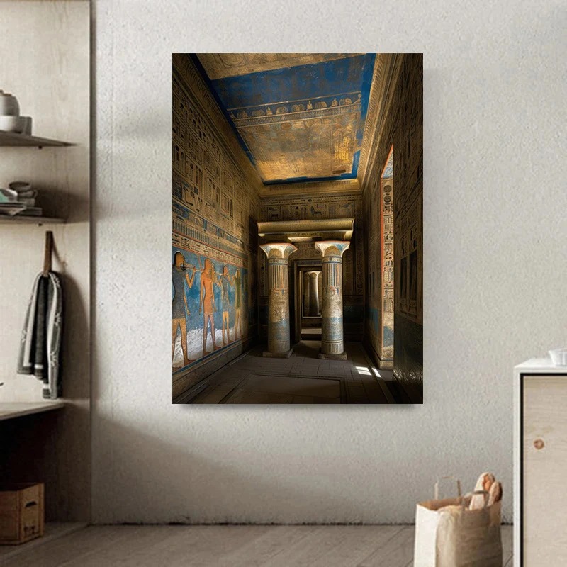 Старинный Египетский пейзаж, б – обзор и цена Home Decor Egypt