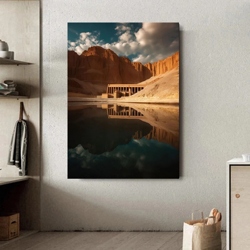 Старинный Египетский пейзаж, б – обзор и цена Home Decor Egypt