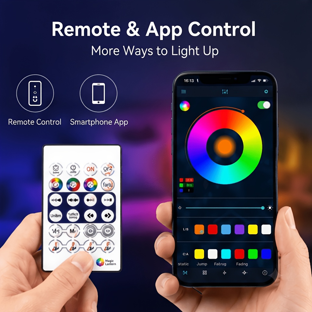 Гибкая светодиодная RGBIC-лент – обзор и цена Home Decor App
