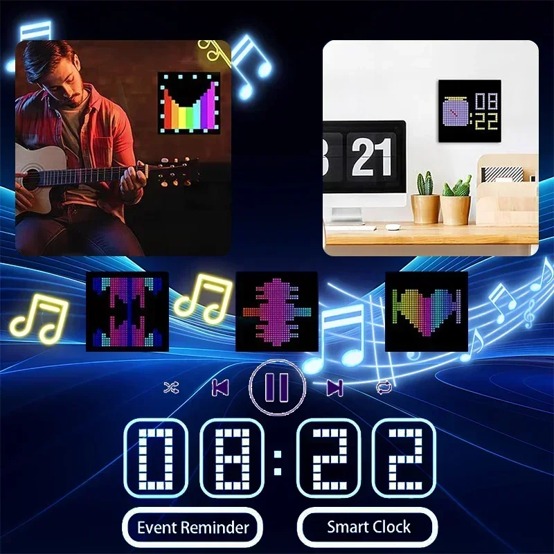 Светодиодный пиксельный диспле – обзор и цена Home Decor App