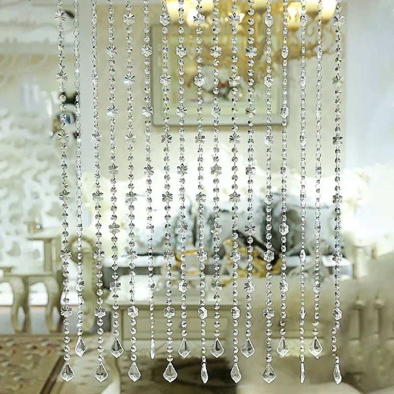 Хрустальные стеклянные бусины, – обзор и цена Room Divider Screen
