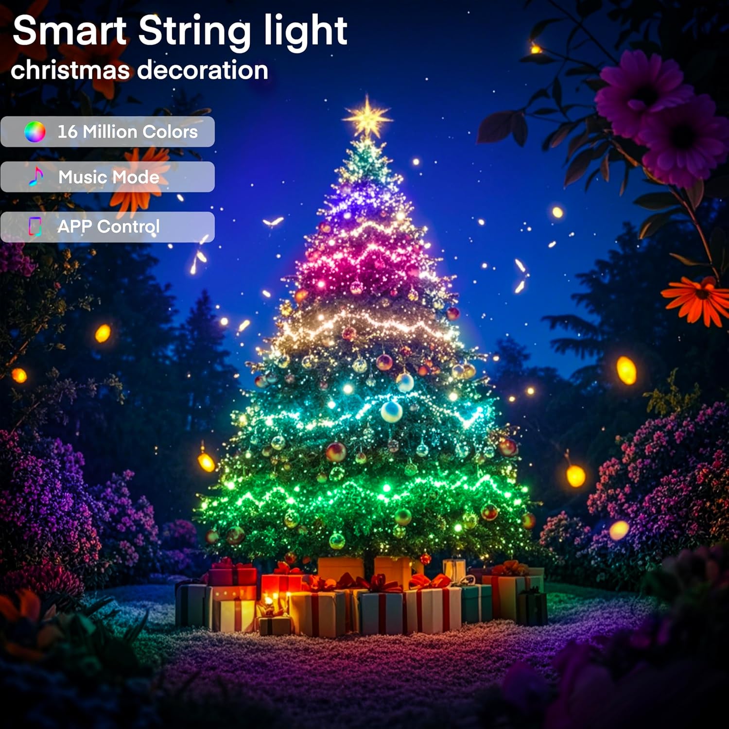 Светодиодная гирлянда WS2812B  – обзор и цена Home Decor App
