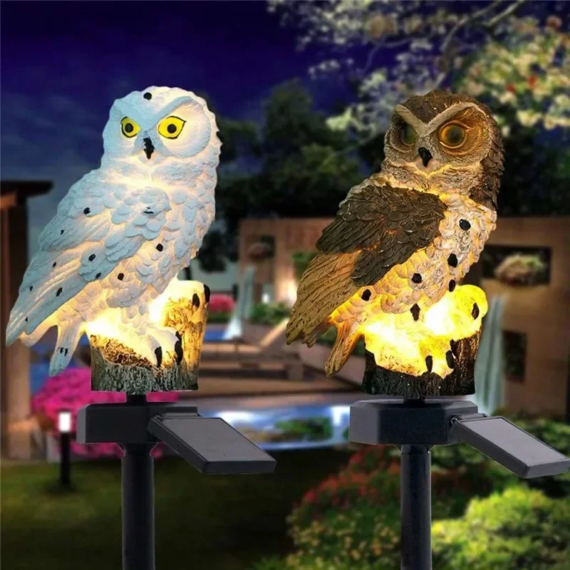 Солнечная статуэтка совы с LED – обзор и цена Home Decor Unique