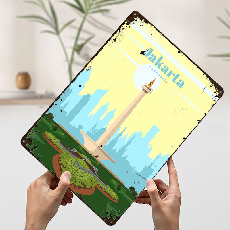 Постеры с изображением Джакарт – обзор и цена Home Decor Jakarta