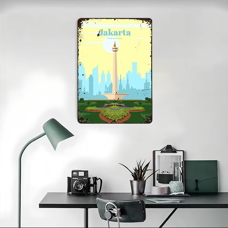 Постеры с изображением Джакарт – обзор и цена Home Decor Jakarta