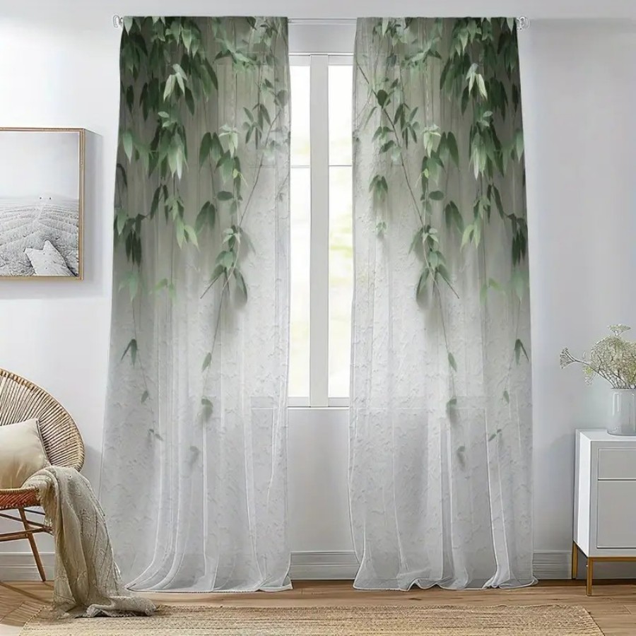 2 шт. Цифровые прозрачные штор – обзор и цена Home Decor Wall Panels