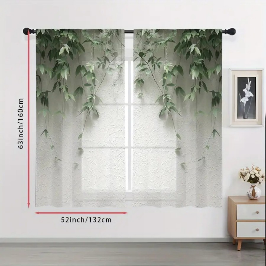 2 шт. Цифровые прозрачные штор – обзор и цена Home Decor Wall Panels