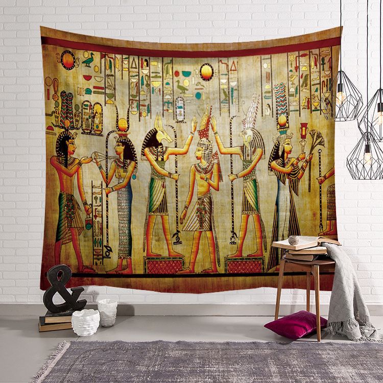 Желтый винтажный гобелен с при – обзор и цена Home Decor Egypt
