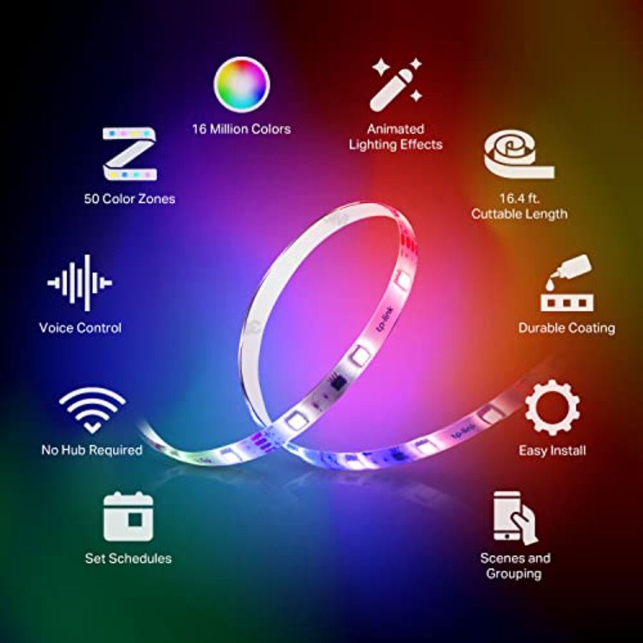 Светодиодная лента, 50 цветовы – обзор и цена Led Strip Lights