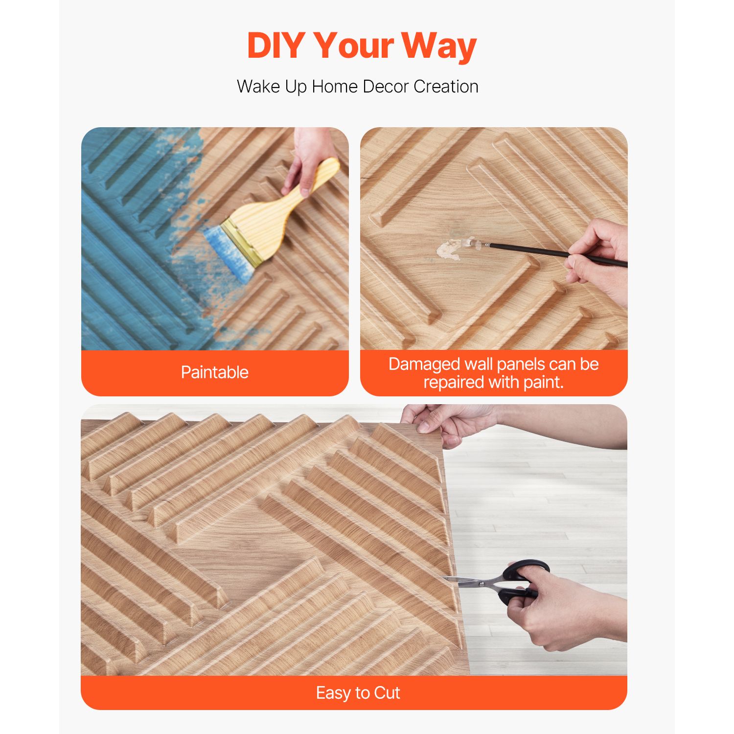 3D-панели для стен, 12 шт., 19 – обзор и цена Home Decor Wall Panels