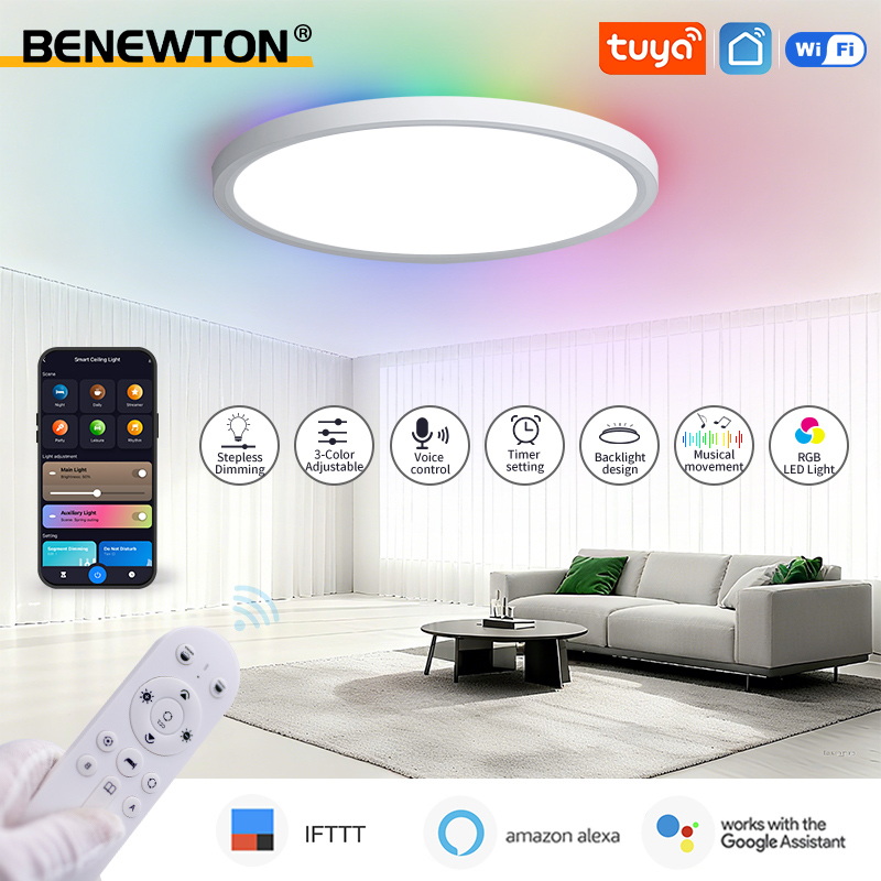 BENEWTON Tuya Smart WiFi Потол – обзор и цена Home Decor App