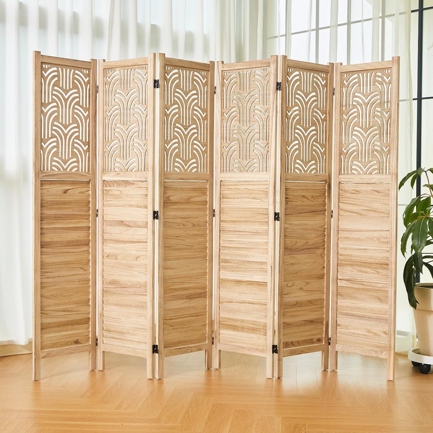 Складная перегородка для комна – обзор и цена Room Divider Screen